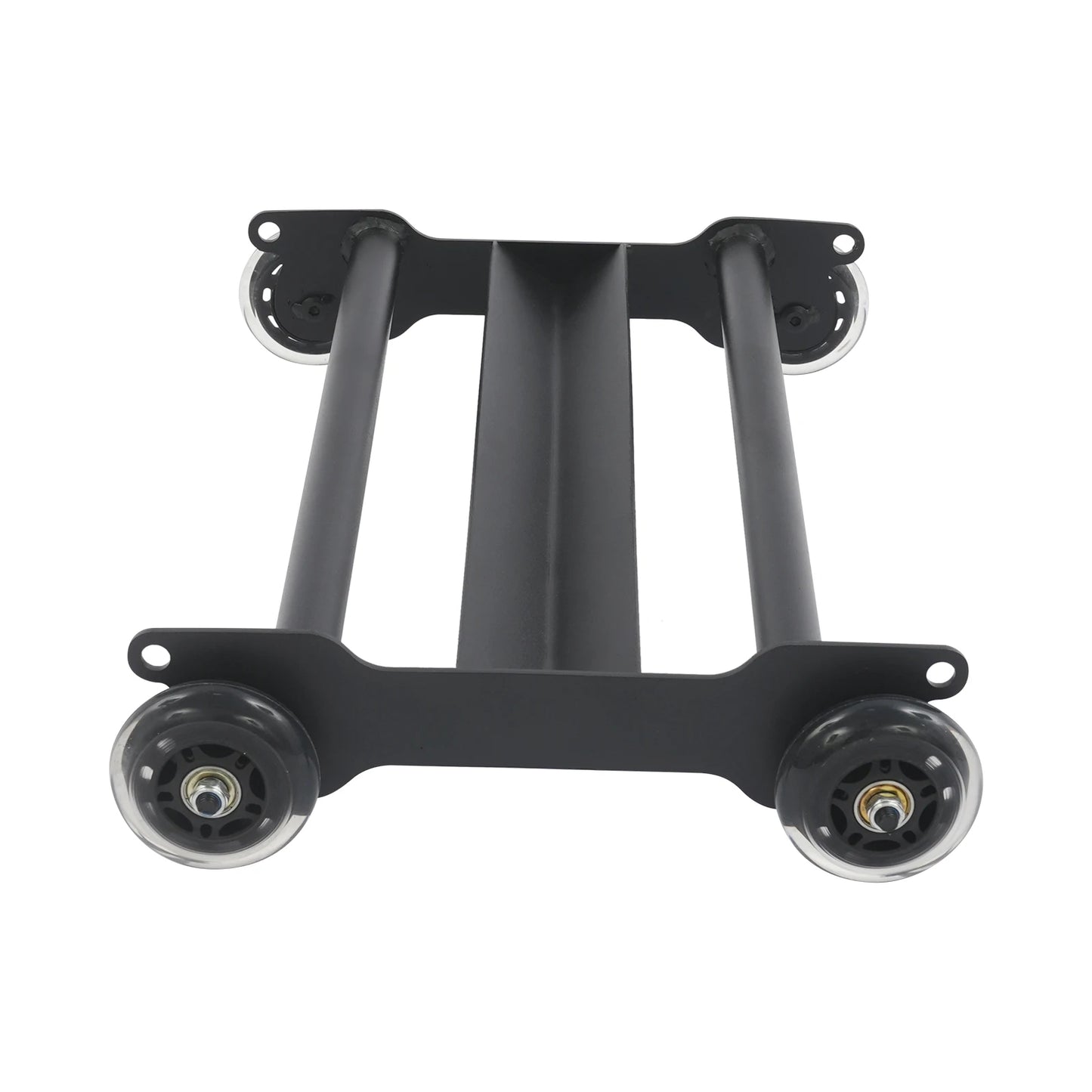 Abdominal Trainer with Wheels 440lbs Load Capacity Home Gym/Fitness Equipment with 4 Smooth Gliding Wheels for Core Legs