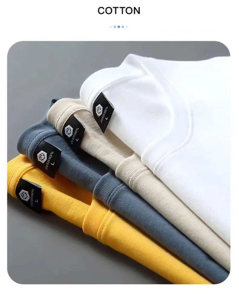 Good Quality T-Shirts Men Summer Sale Cotton Male Tshirt/Short Sleeves Tee Shirt Boys Basic Plain Tops Oversize 5XL