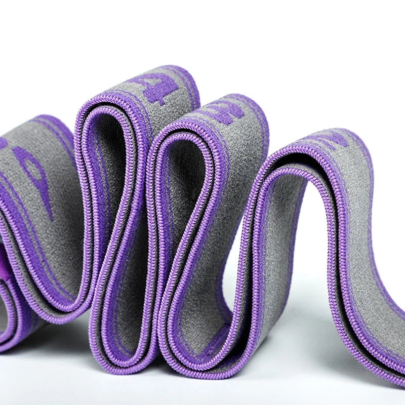 Multi-Section Elastic Yoga Resistance Bands Adult Child Dance Training/Gym Home Pilates Exercise Pull Strap Belt Fitness Sport