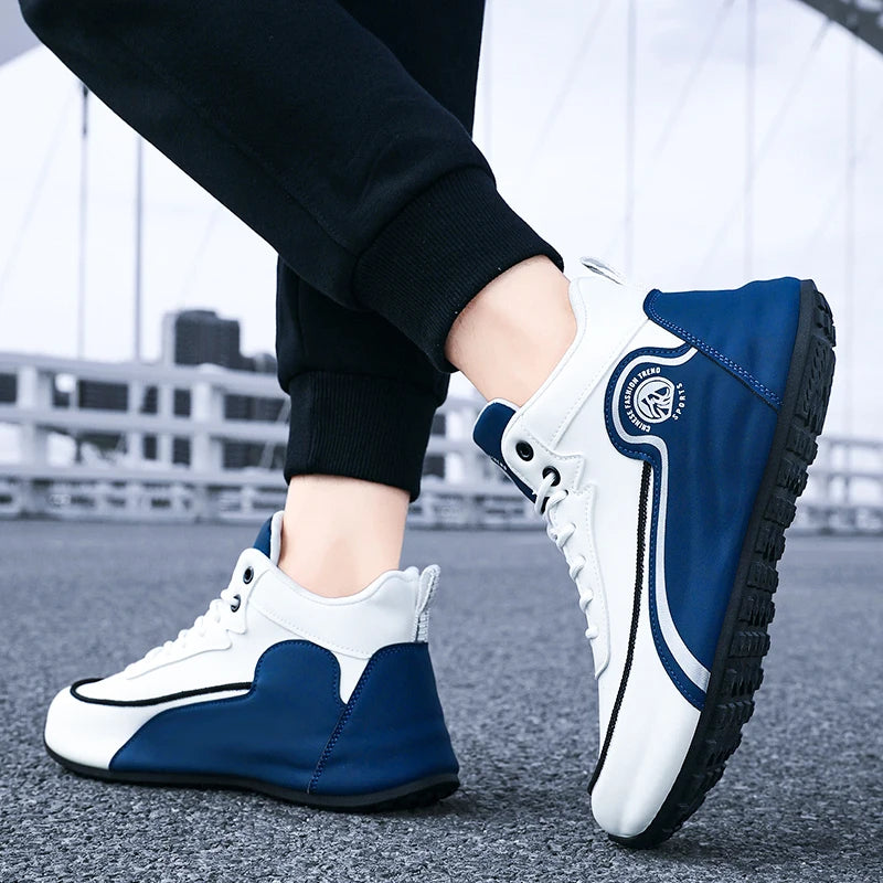 Men's Shoes New Casual Sneakers Shock-Absorbing Breathable/Running Shoes Men's Wear-Resistant Thick-Soled Shoes