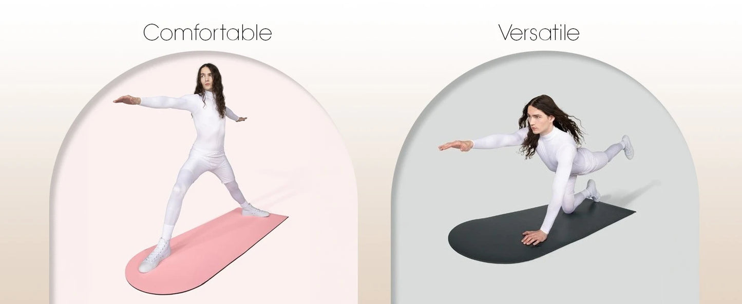 Yoga Mat for Home Gym Non Slip Exercise Mat for Home Workout/Stretching Pilates Indoor Exercising Mat