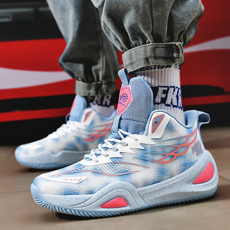 High Quality Sneakers Men Basketball Shoes Light Sports Shoes/Trainer Women Breathable Athletic Outdoor