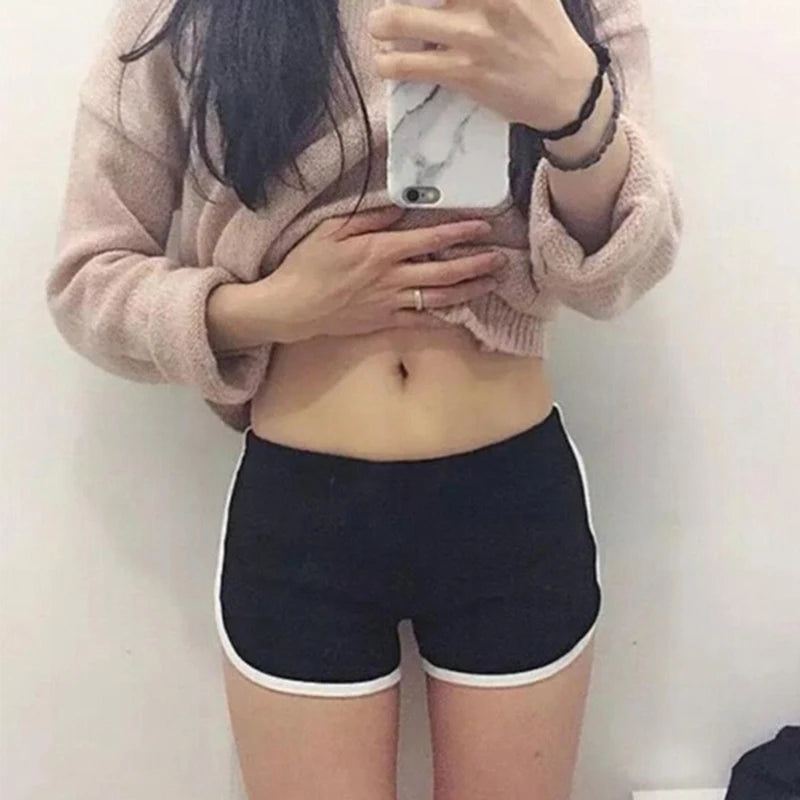Summer Exercise Gym Shorts Women Yoga Shorts Professional Sports/Running Black Workout Black Training Shorts