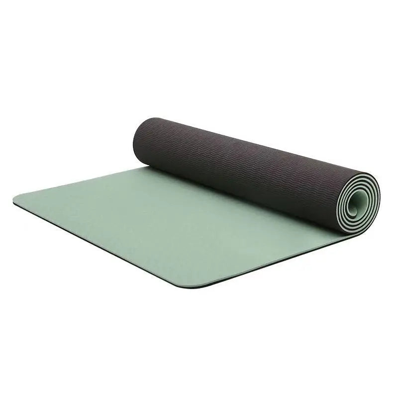 TPE yoga mat is environmentally friendly odorless elastic waterproof/ and anti slip It is a professional yoga mat