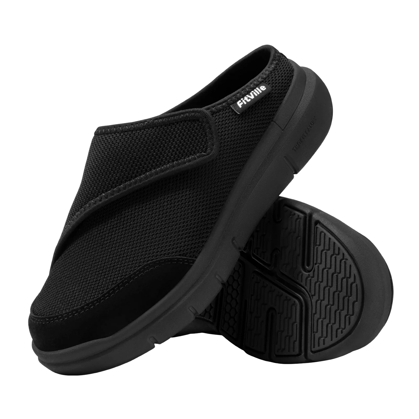 Orthopedic Slippers for Women Wide Fleece Lined Clogs with Arch Support/Recovery Orthopedic Shoes Comfortable Slip-On Footwear