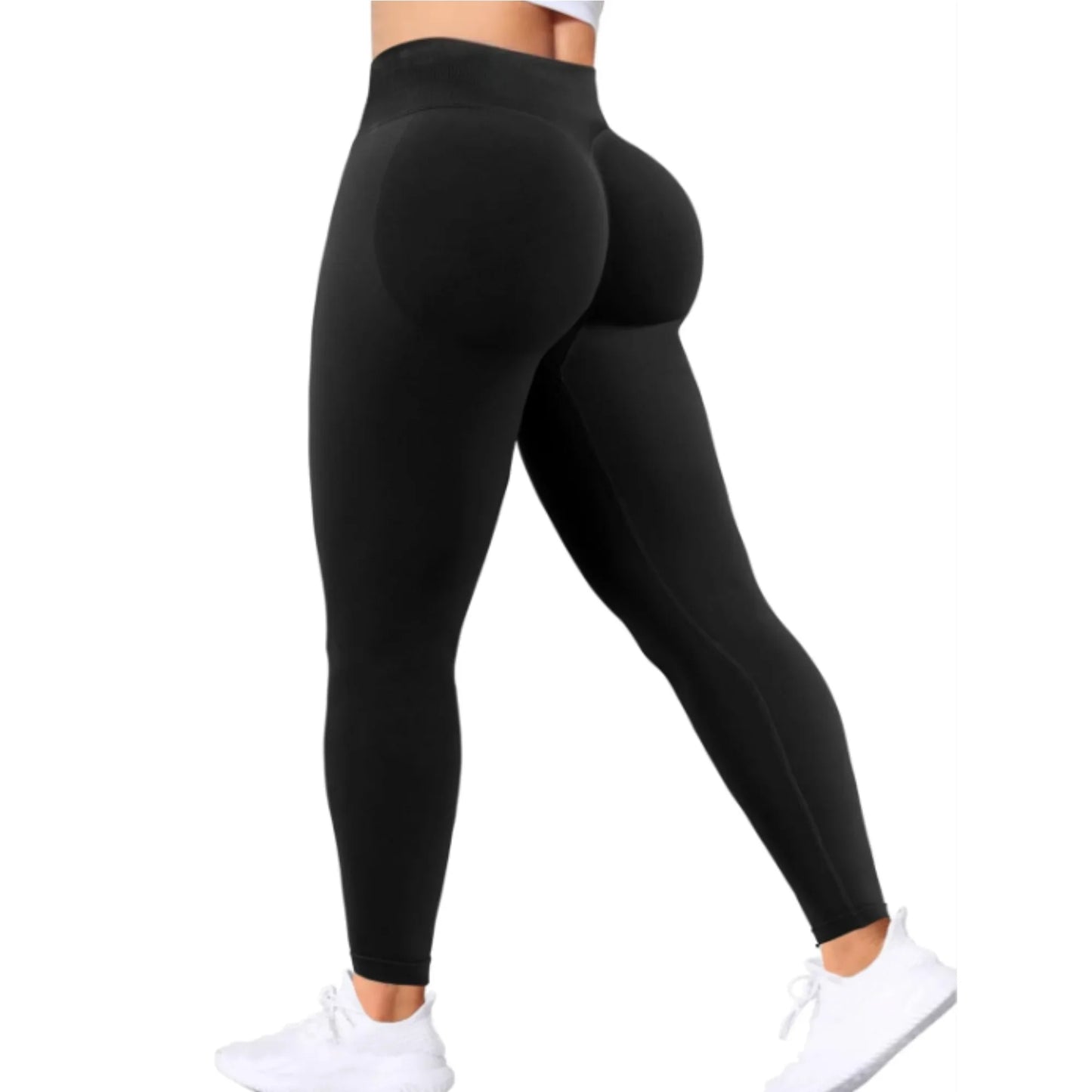 Seamless Women Solid Waist Yoga Pants Three-section Waist Sexy Hip-lifting/Tight Sports Pants Fitness Exercise Yoga Pants