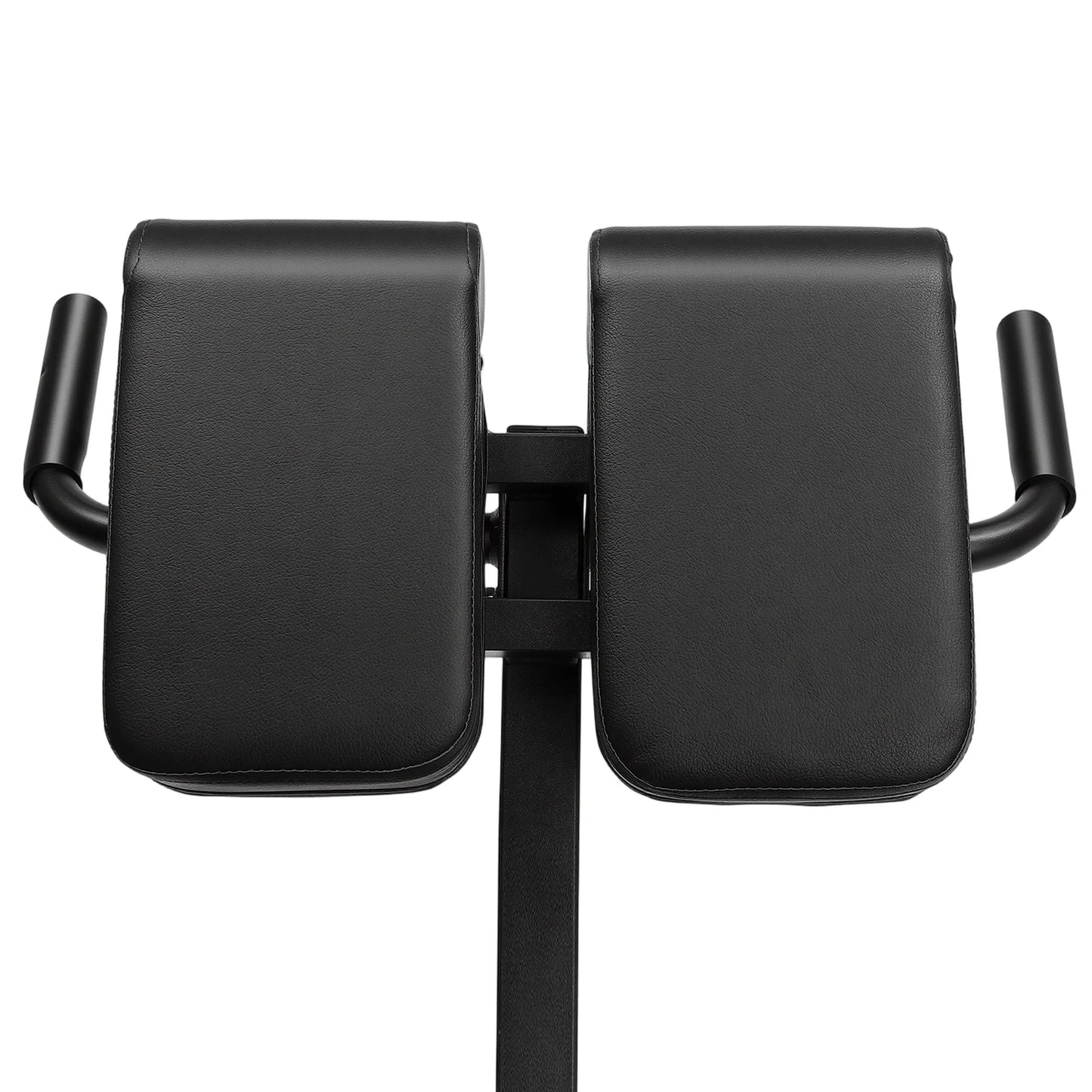 Back Extension Roman Chair Steel Frame Foldable Hyperextension Bench/5 Incline Angles 8 Adjustable Abdominal Pad Length
