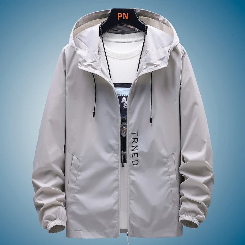 Men's Hooded Sunscreen Breathable Jacket UPF50+ UV Protection Sunburn/Coat for Couple Comfortable Sports Sun Protection Clothing
