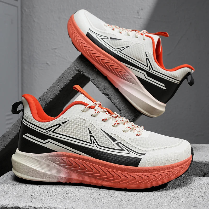 Wide-Toe-Box Barefoot Shoes for Men Minimalist Breathable/Comfortable Trail Walking Shoes Men Running Shoes Quality Sneakers