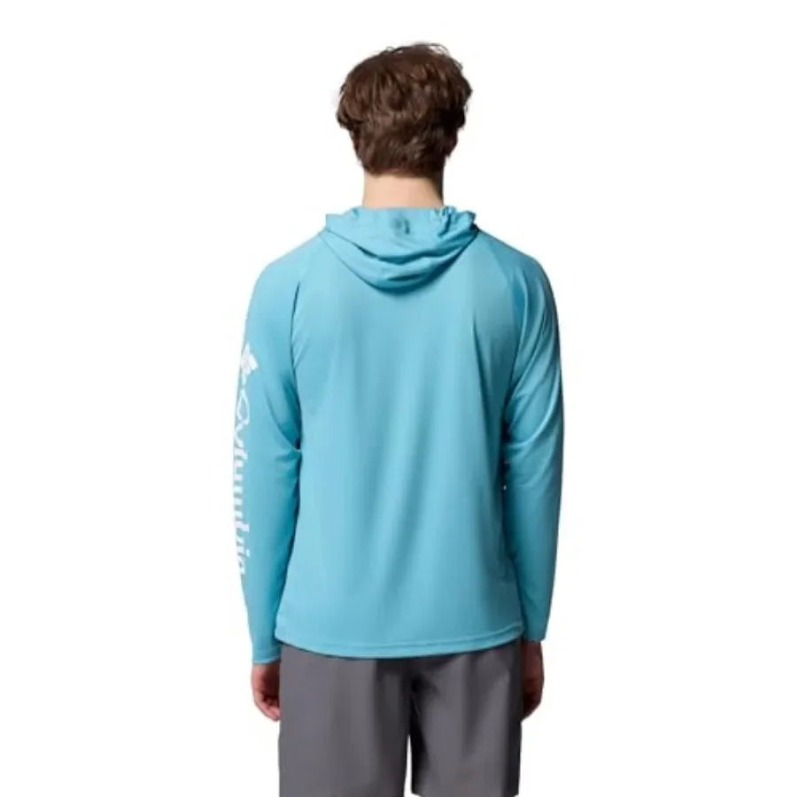 Columbia Men's PFG Terminal Tackle/Lightweight Windbreaker Comfortable Hoodie