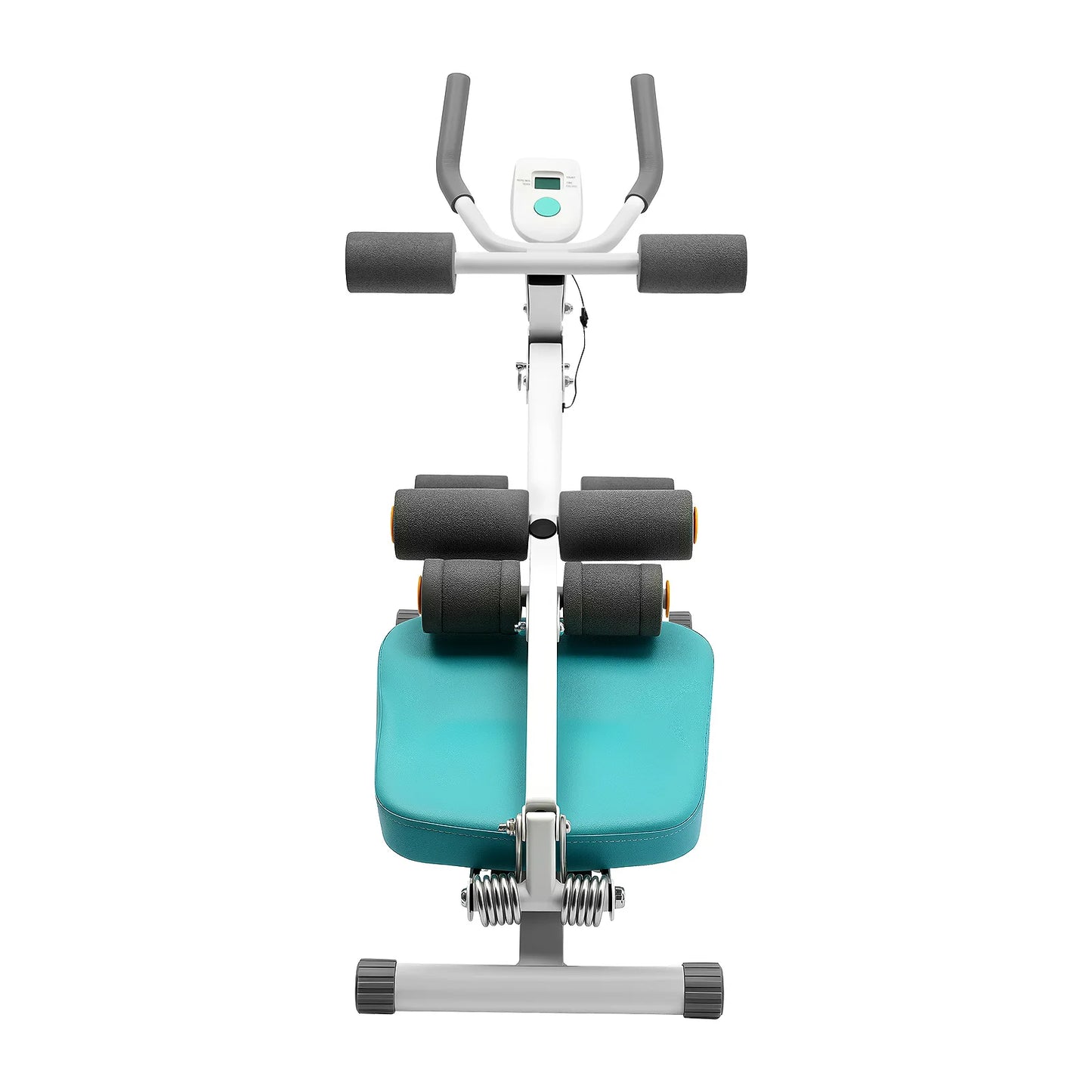 Abs Workout Equipment Sit Up Ab Machine, 264 lbs Capacity LCD Display/Home Core Training, Abdominal Crunch Machine Fitness Gear