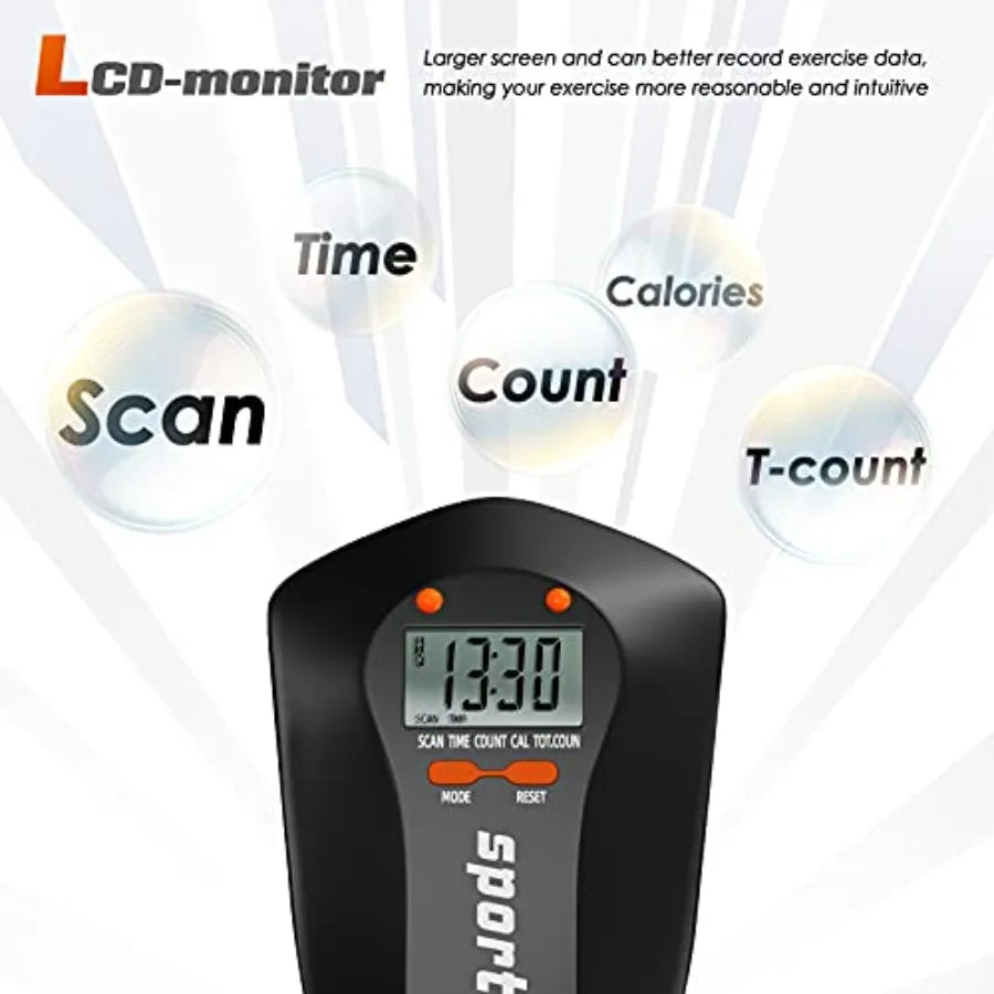 Vertical Climber, Folded Climbing Cardio Exercise Equipment Full Body Workout/for Women Men, Stair Climber with 5 Height Adjustable