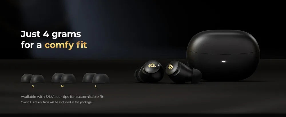 wegear Wireless Earbuds Bluetooth 5.4 in Ear Hybrid Active/Noise Cancelling Earbuds with 6 Built-in Microphones 32H Playtime