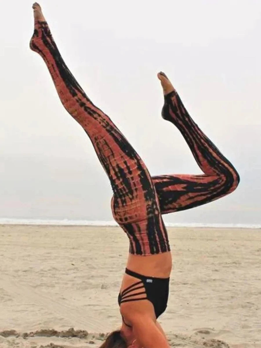 High Waist Yoga Leggings with Side Pockets Tummy Control Workout Pants/for Women Running Exercise Fitness Tights