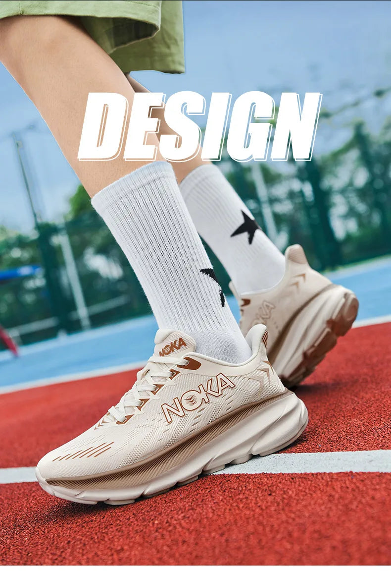 Men's Athletic Shoes with Thick Soles Offer Comfort and Breathability/Perfect for Daily Jogging and Fitness Training