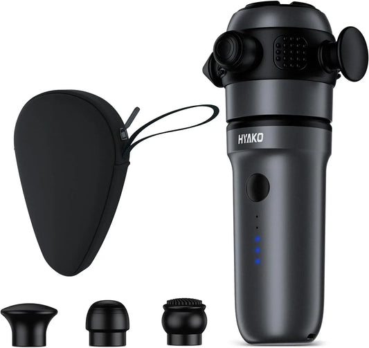 Mini Handheld Massage Gun Deep Tissue Percussion Massager for Neck/Back Shoulders Travel Size Portable Muscle Recovery Tool