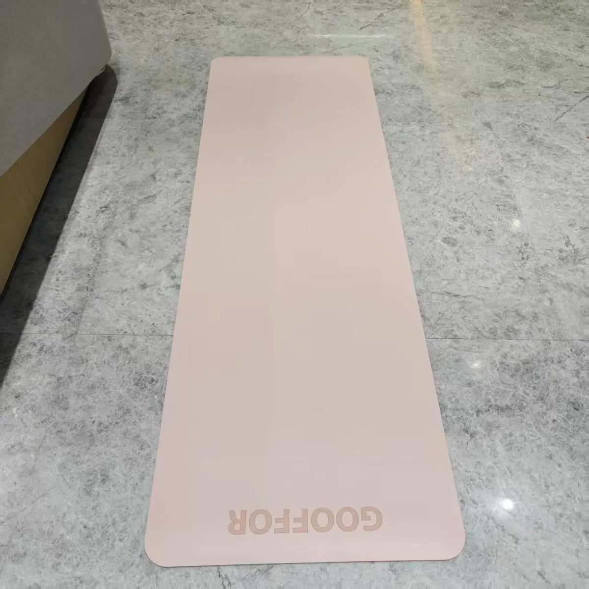GOOFFOR Yoga Mat Non Slip/Natural Rubber Yoga Mat Ultimate Grip