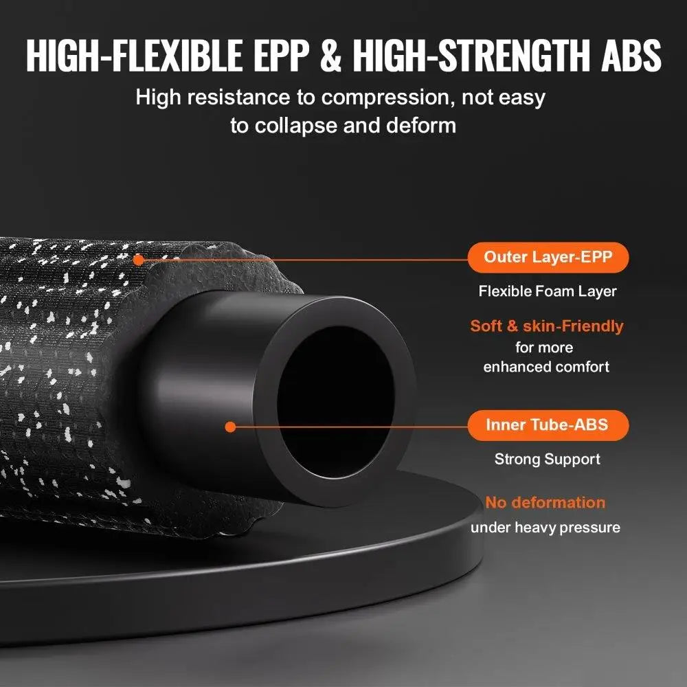 Vibrating Foam Roller 4 Levels Rechargeable/Electric EPP Foam Massager