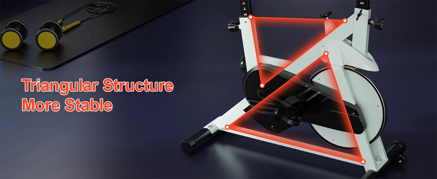 Superun Exercise Bike, 32-Level Magnetic Resistance Stationary Bikes/for Home Low Noise Workout Cycling Bike for Home