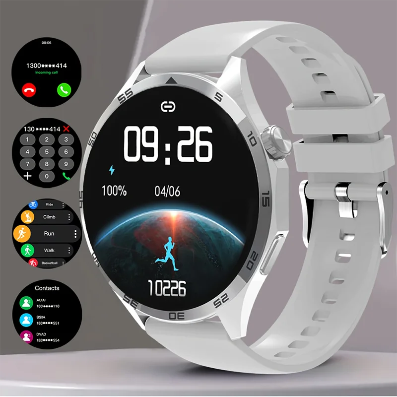 New Smart Watch Men 1.52" HD IPS Screen Bluetooth Call/Fitness Tracker Heart Rate Monitor Sports Smartwatch