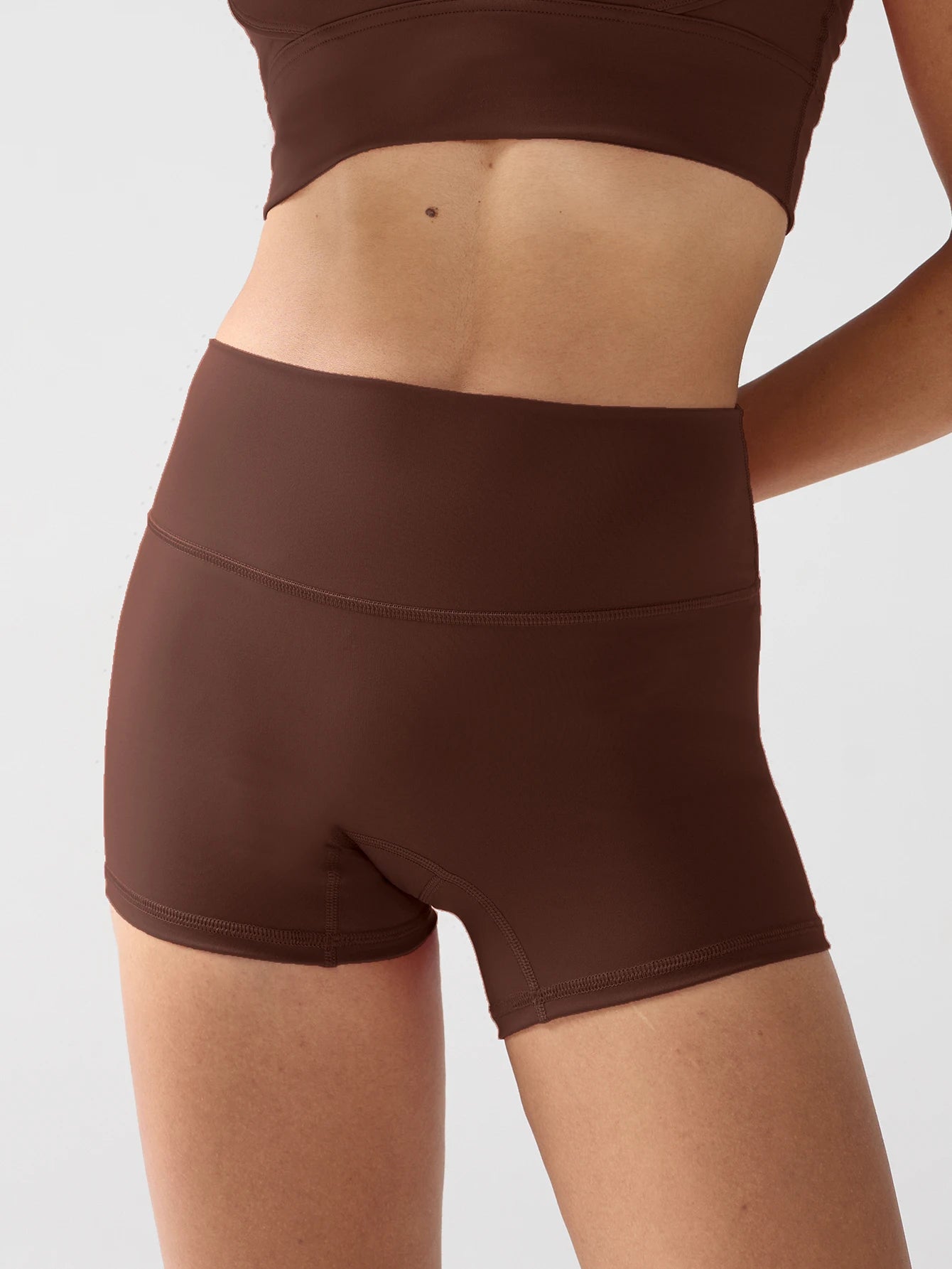 Women's Sports Yoga Shorts with High Waist Hip Lift Fitness/Running Cycling, 3-point Shorts Quick Drying Women's Yoga Short