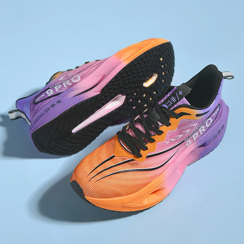 Men Running Shoes Cushion Stable Lightweight Sport Shoes Mesh Breathable/Casual Sneakers Women Non-slip Outdoor Athletic Shoes