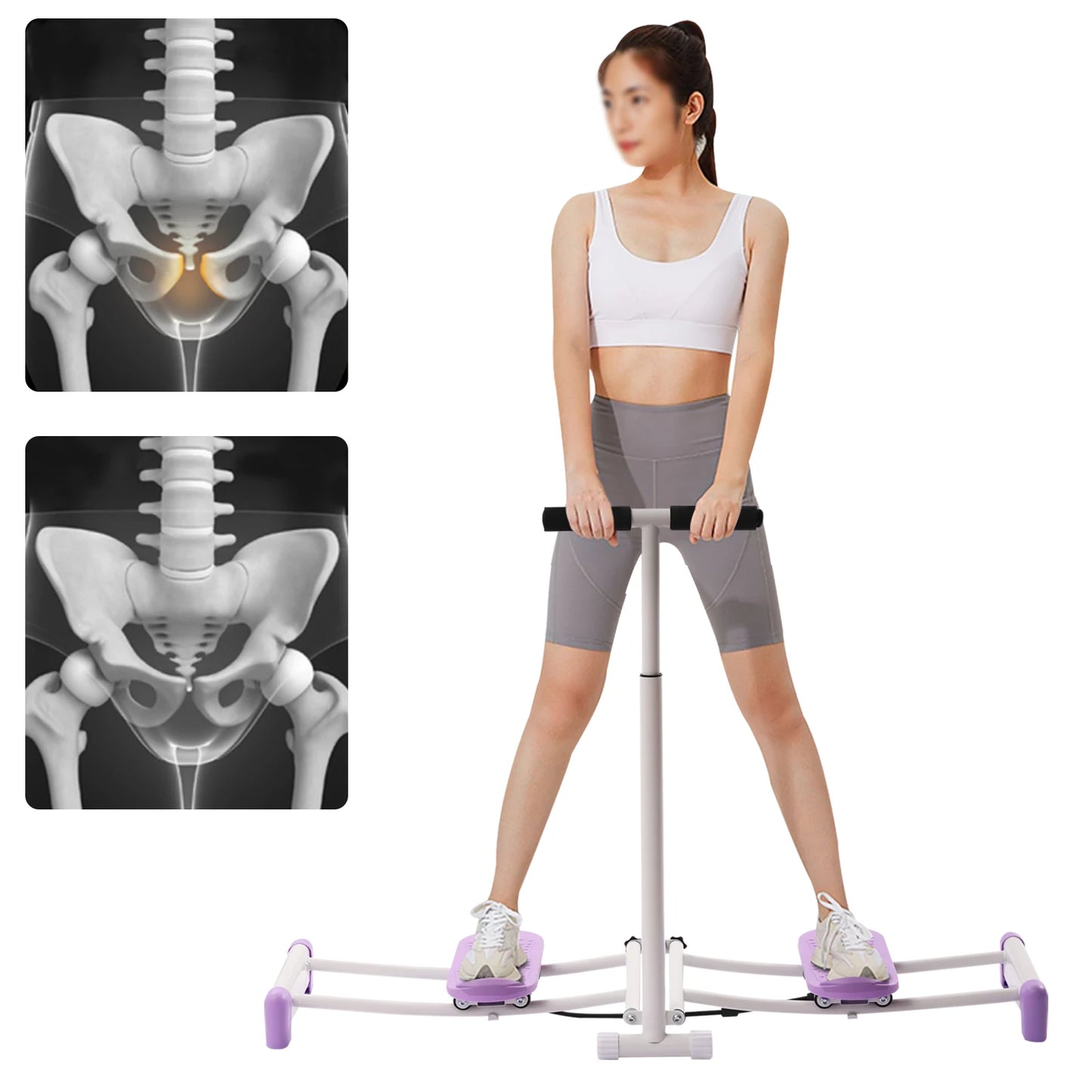 Gym Women Fitness Equipment Gear Pelvic Floor Muscle Repair/Strengthening Kit Sports Equipment Leg Stretcher