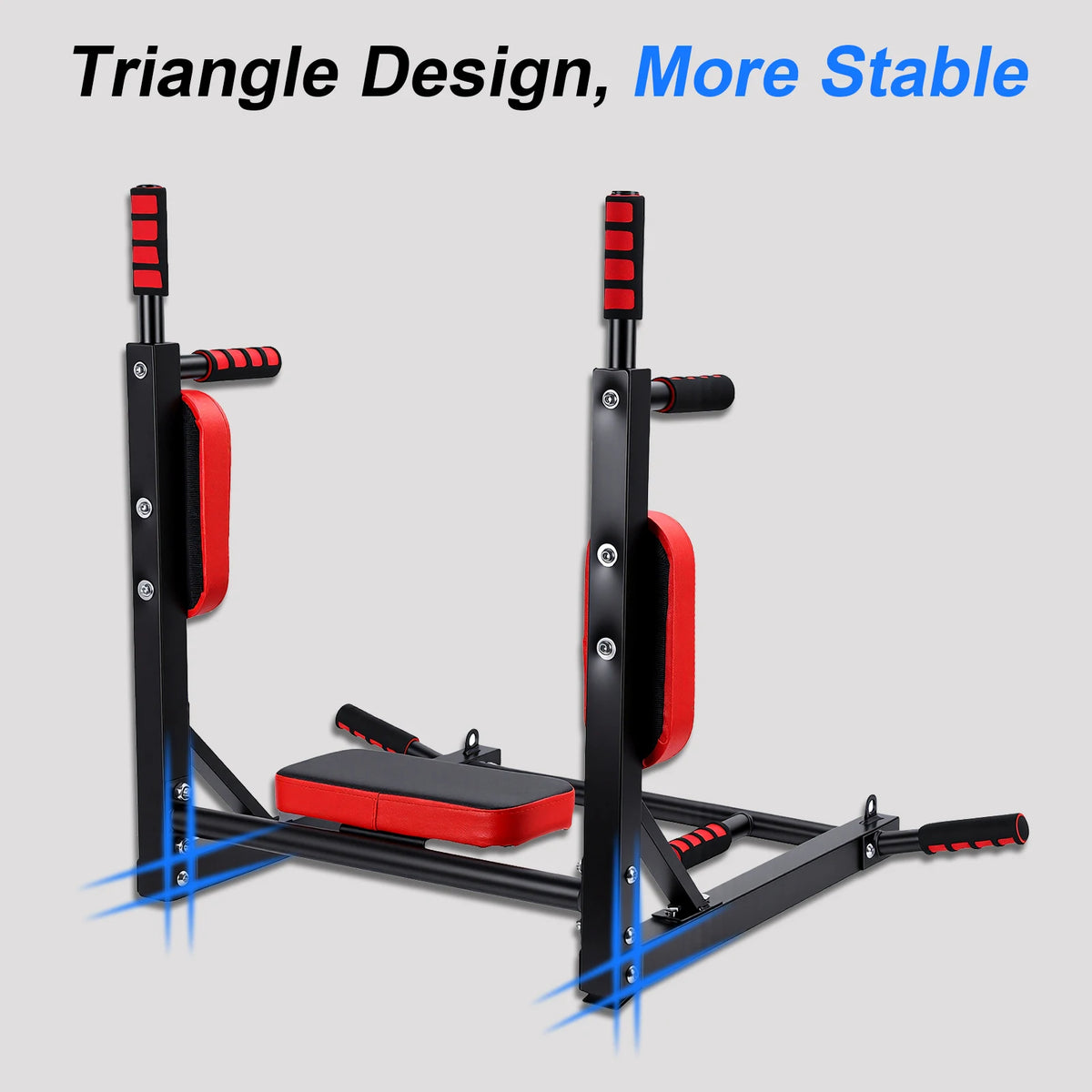 Wall Mounted Pull Up Bar Wall-Mounted Pull-Up Bar Dip Station/Multifunctional for Home Gym Indoor Workout Supports to 551LBS