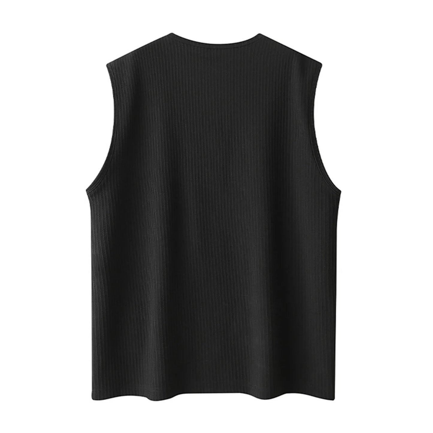 Summer Men's Tank Loose Casual Sleeveless New Workout Gym Tank Top/Breathable Feeling Large Size Tank Top