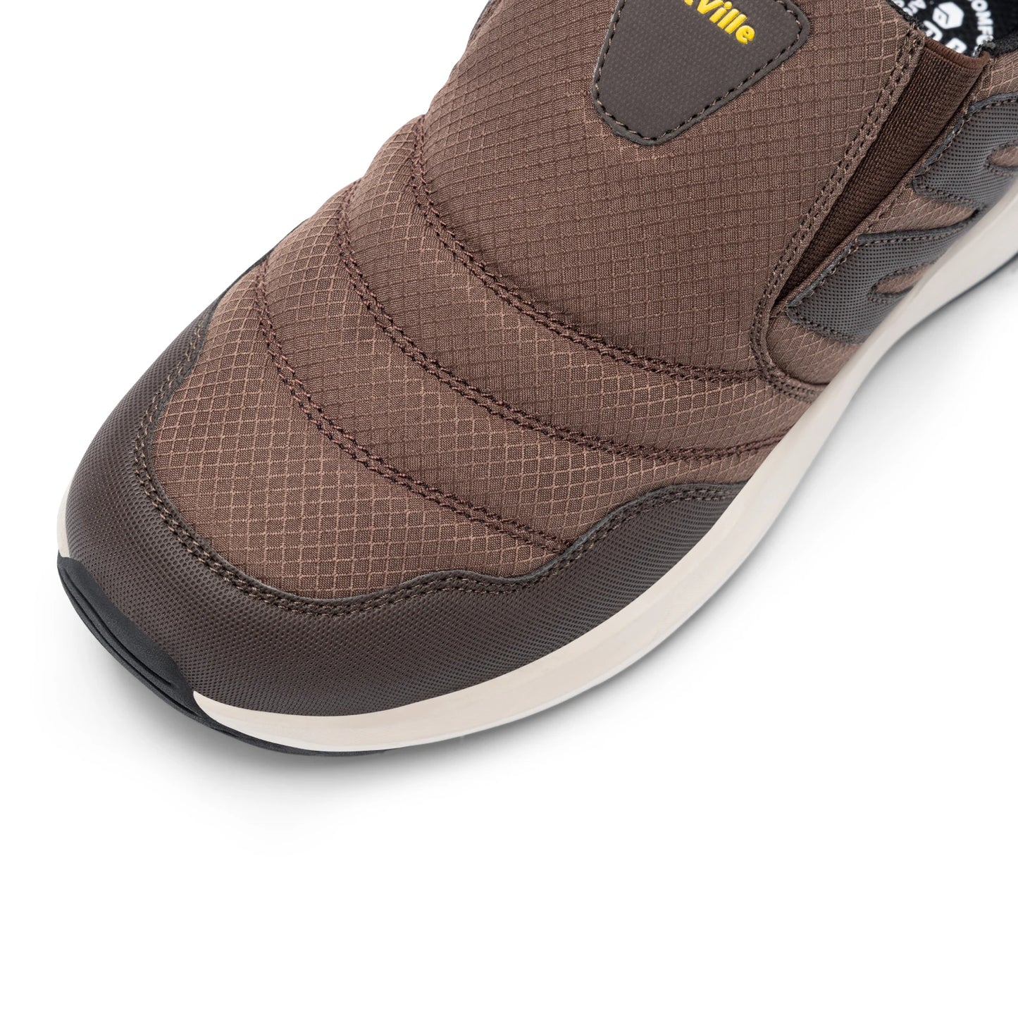 FitVille Men's Shoes Wide Width Slip On Hiking Comfortable Loafers/Go Walking and Trekking Trails  Sneakers with Arch Support