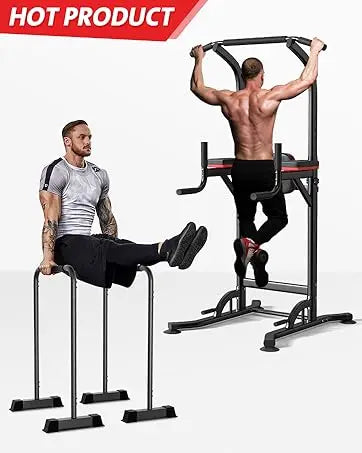 Bench Press Set Chest Press Machine with Independent Converging Arms/Adjustable Flat Incline Bench Press with Dumbbell Rack for
