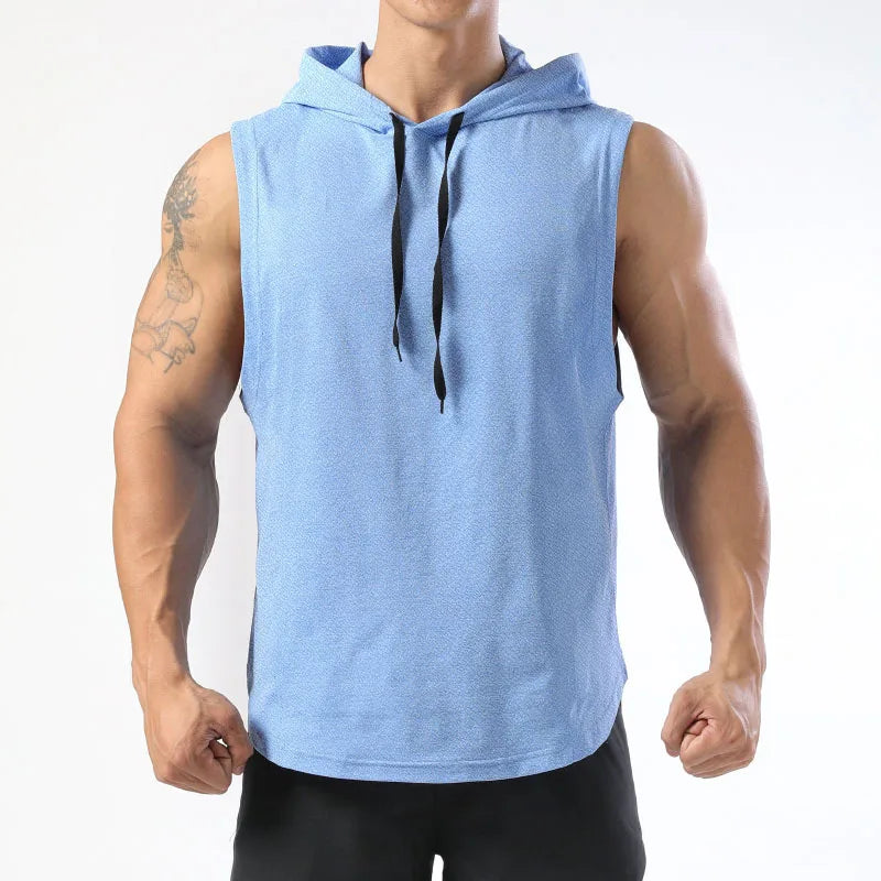 Summer Men Gym Tank Top Quick Dry Sleeveless Shirt Basketball/Running Vest Casual t-Shirts Fitness Bodybuilding Top Man Clothes