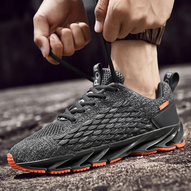 Fashion Men Running Shoes Comfort Men's Walking Sneakers Breathable/Casual Shoes Non-Slip Sports Shoes