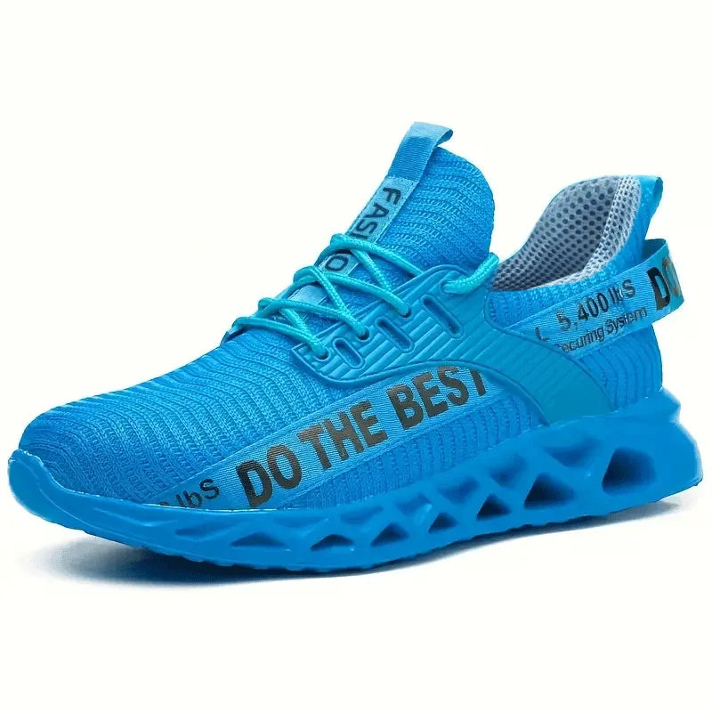 Steel Toe Work Safety Sneakers for Men Lightweight/Anti-Smash Anti-Puncture Protective Shoes