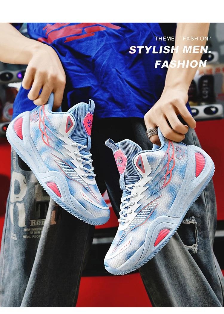 High Quality Sneakers Men Basketball Shoes Light Sports Shoes/Trainer Women Breathable Athletic Outdoor