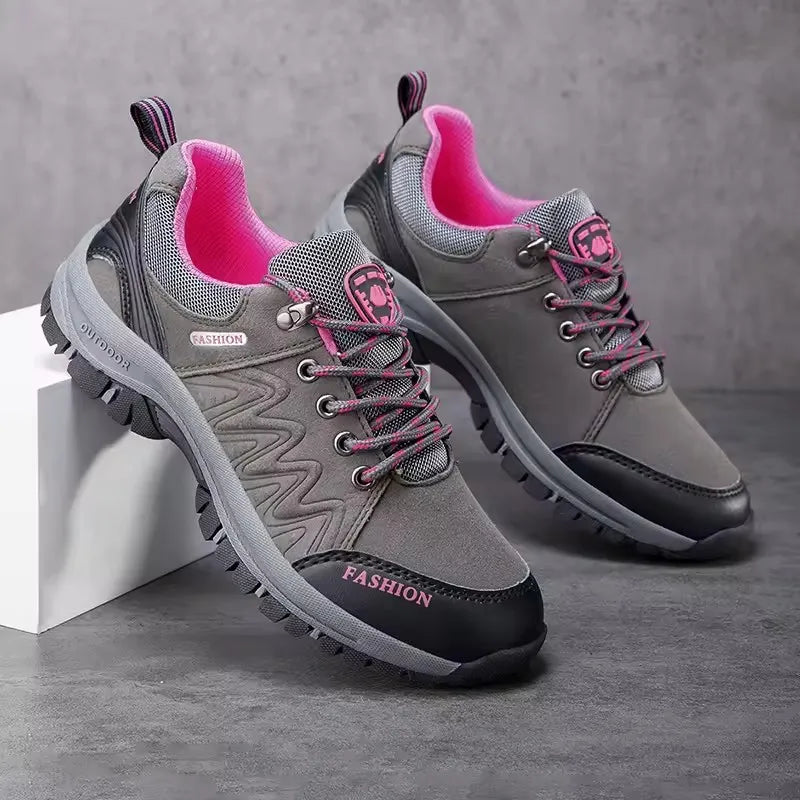 Women's Hiking Shoes Durable Breathable Mesh Street Design/Anti Slip Sole Fashionable Daily Outdoor Walking Jogging New Sneakers