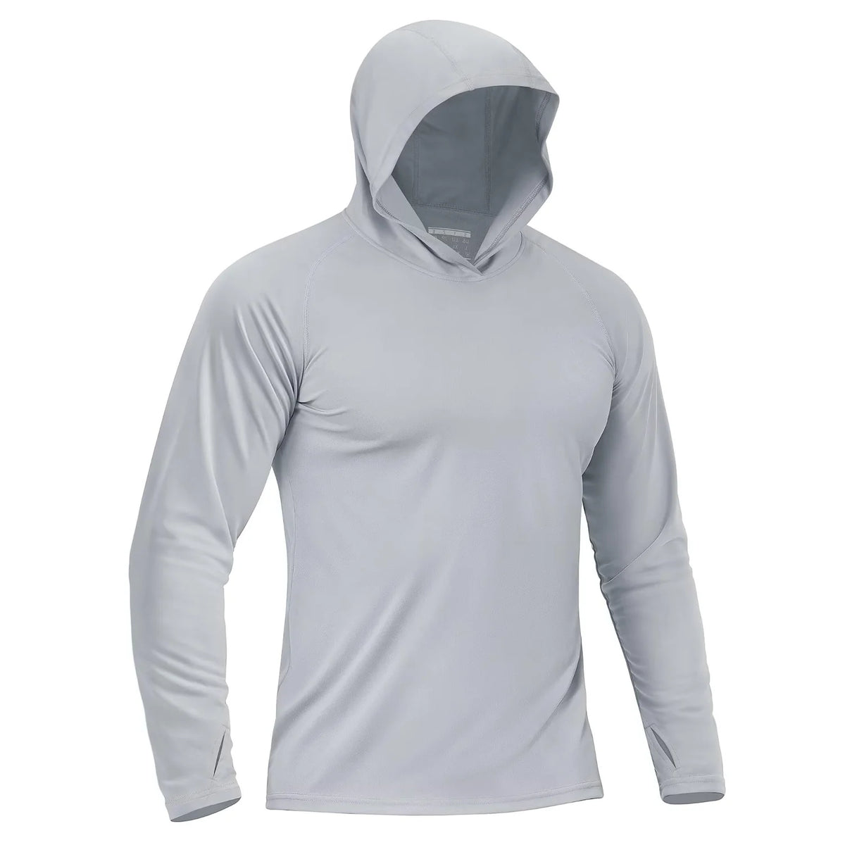 Men's UPF 50+ Sun Protection Hoodie Shirt Long Sleeve Quick Dry/Fishing Shirt Lightweight Outdoor Hiking Workout T-Shirt