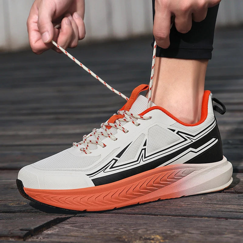 Wide-Toe-Box Barefoot Shoes for Men Minimalist Breathable/Comfortable Trail Walking Shoes Men Running Shoes Quality Sneakers