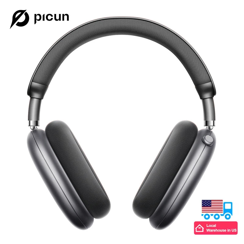 Picun F8 Pro ANC Wireless Headphones Head Tracking 3D Spatial Audio/52dB ANC HIFI Bluetooth Headset ENC HD Mic Low-Latency APP