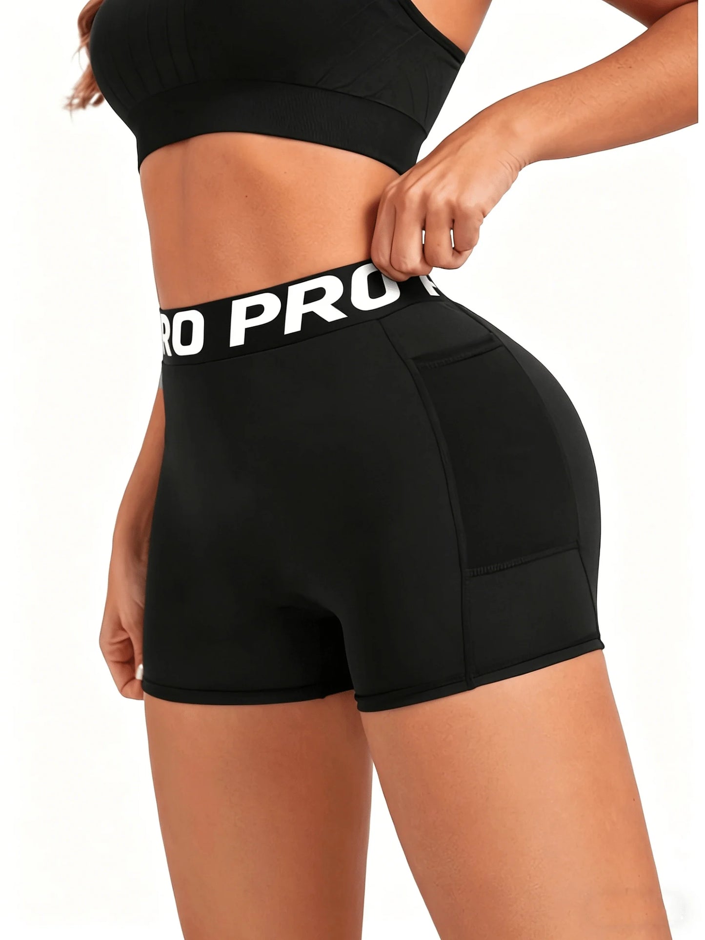Spring/Summer Women's Activewear Fitness Yoga Shorts/Women's High Waist Butt Lift Tight Pants Ladies Peach Hip Cycling Shorts