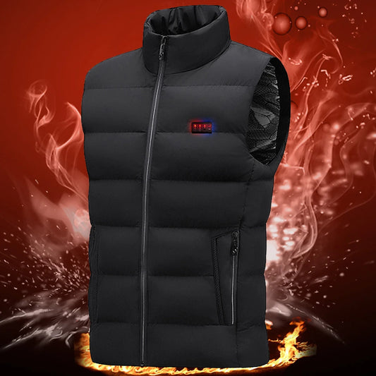 23 Heated Vest Zones Electric Heated Jackets Men Sportswear/Heated Coat Graphene Heat Coat USB Heating Jacket