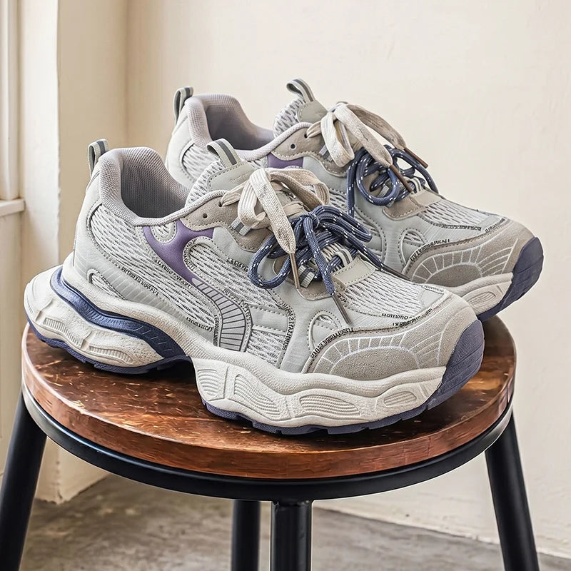 2026 New Fashion Chunky Sneakers Women Versatile Casual Trendy/Platform Sports Footwear Shoes