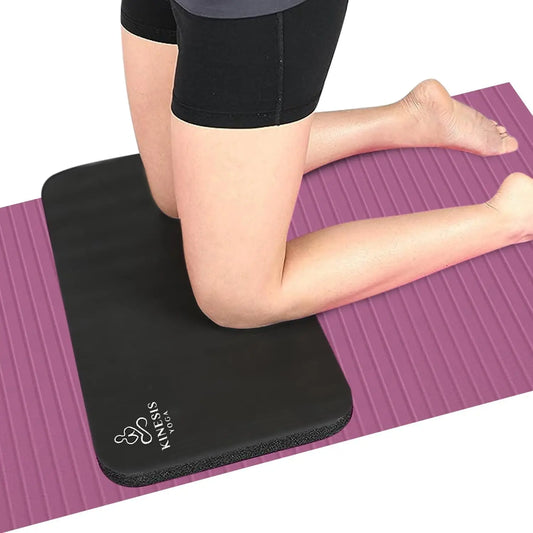 0.6 Inch Thick Knee Pad for Pain-Free Yoga/and Home Workout Easy on Knees Elbows Wrists