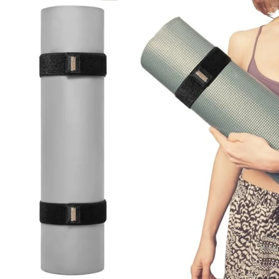 Adjustable Heavy-Duty Yoga Mat Strap Elastic Bungee Wrap Organizer/for Workout Exercise and Pilates Mat Storage