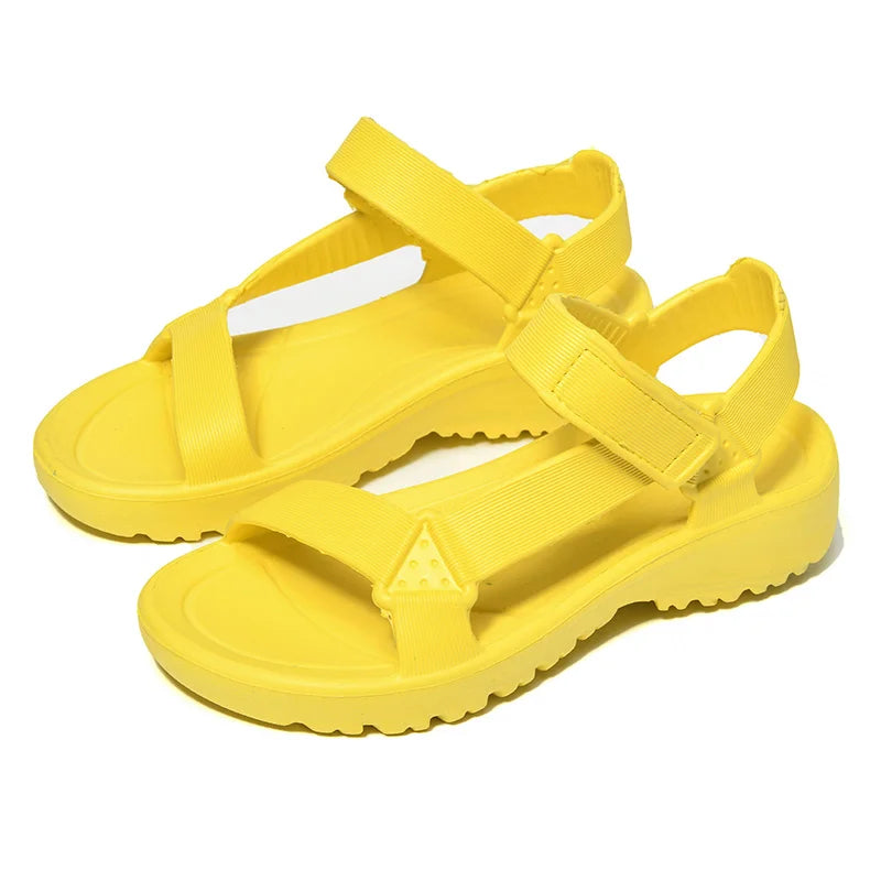Women's Sandals Fashion Trend Anti-slip Wear-resistant Lightweight/EVA Flat Sandals for Women Outdoor Beach Shoes for Women