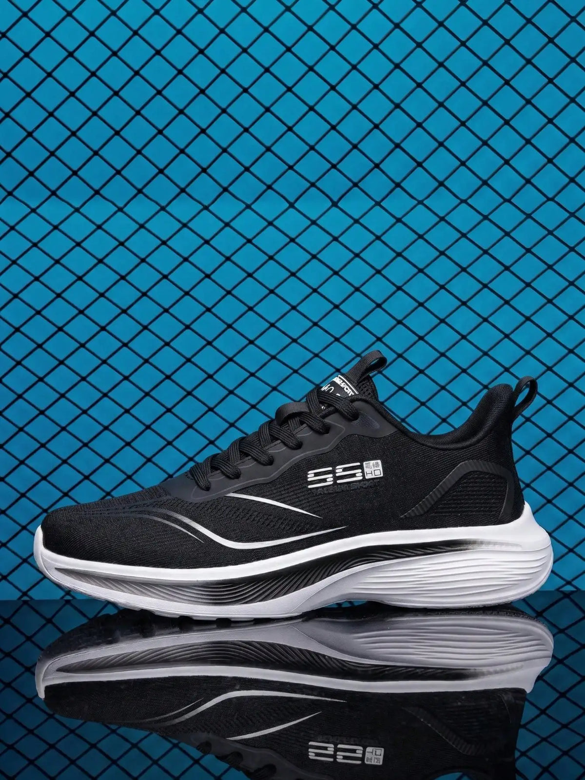 Lightweight Breathable Men's Running Shoes With Shock-Absorbing Sole/Non-Slip Wear-Resistant, Perfect For Daily Workouts