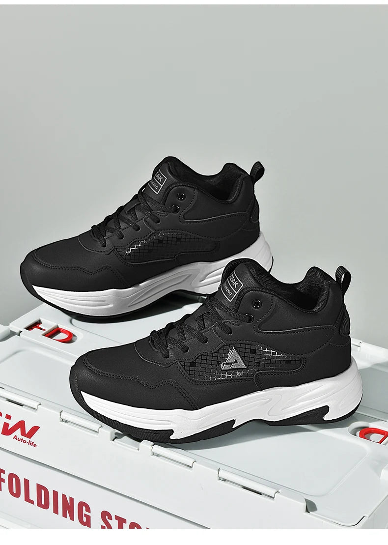 Men's high quality plus size casual sneakers Four seasons soft/sole outdoor breathable running shoes students light sports shoes