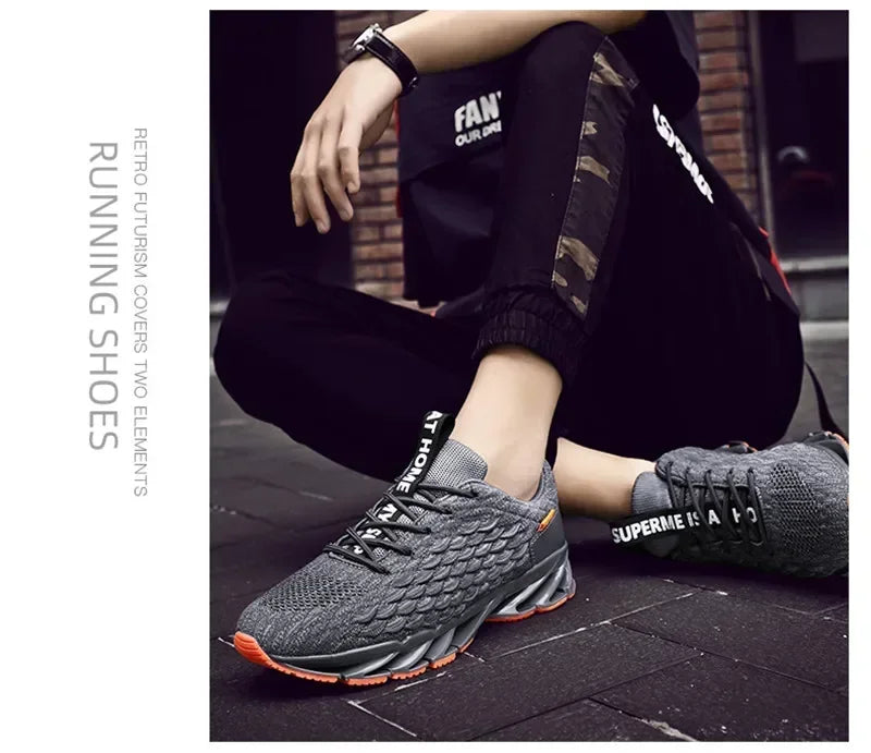Fashion Men Running Shoes Spring Autumn/Sports Casual Shoes Breathable Non-Slip Man Sneakers
