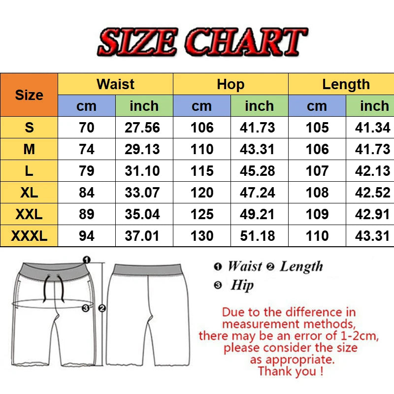 New Men's Sport Casual Baggy Sweatpants with Side Zipper Pockets/Elastic Waist Joggers for Fitness Gym Clothing