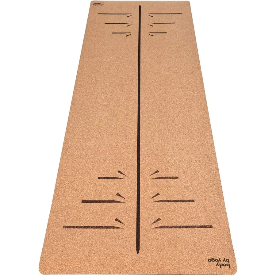 Luxury Cork Yoga Mat for Enhanced Comfort and Support/Fitness Environments Extra Thick Non Slip Design
